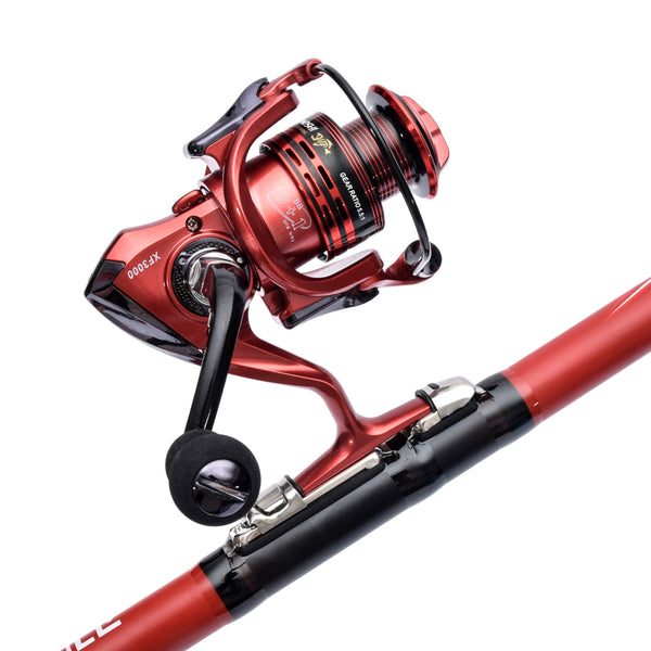 Superhard Spinning Rod Fishing Pole