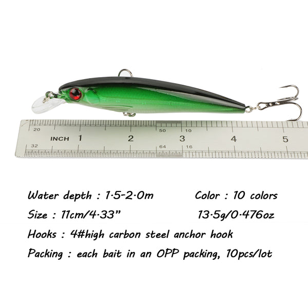 Minnow Crankbait Fishing Lures