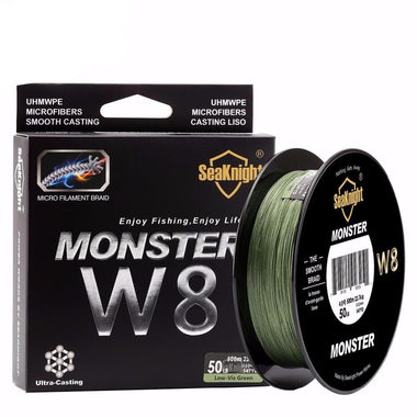 Wide Angle Braided Fishing Line