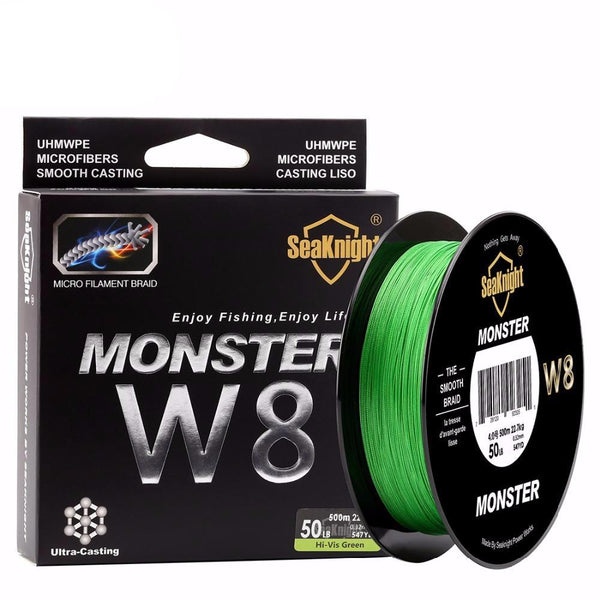 Wide Angle Braided Fishing Line