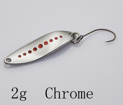 Multicolor Metal Small Spoon Fishing Lures