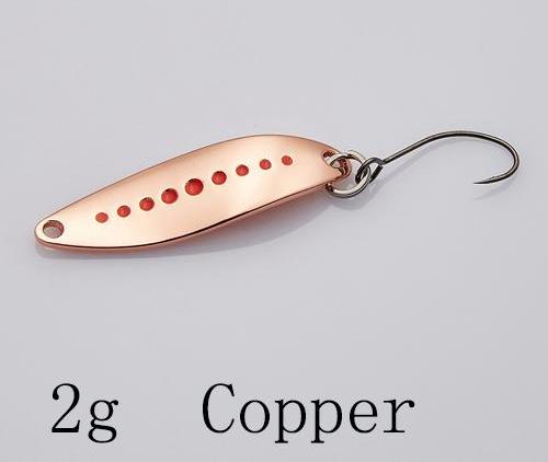 Multicolor Metal Small Spoon Fishing Lures