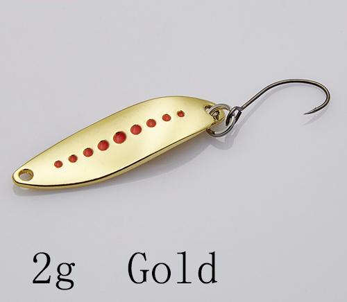 Multicolor Metal Small Spoon Fishing Lures