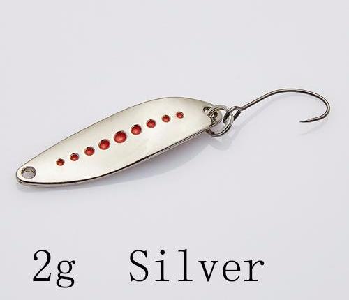 Multicolor Metal Small Spoon Fishing Lures