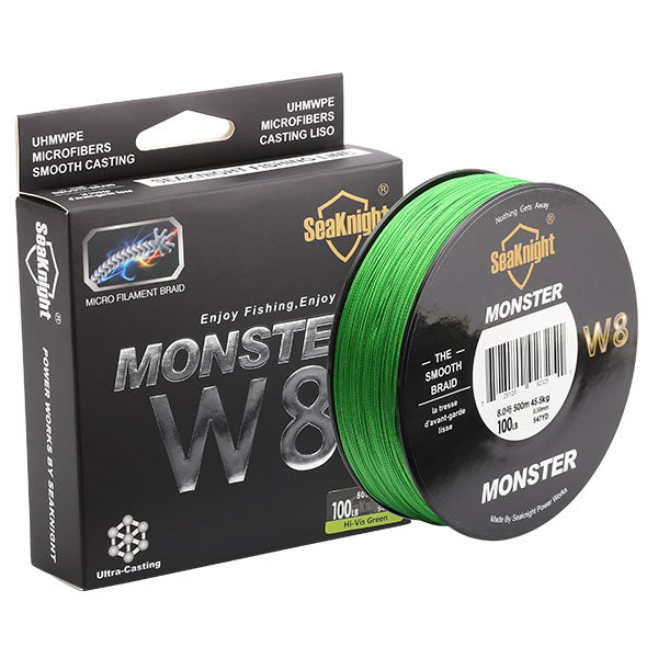 Wide Angle Braided Fishing Line