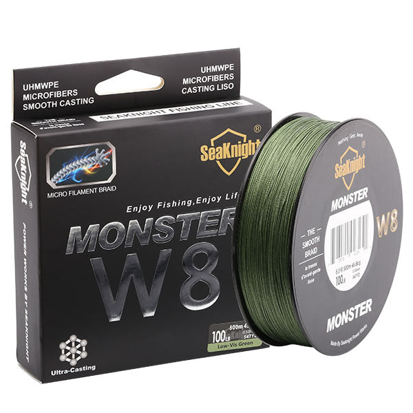 Wide Angle Braided Fishing Line