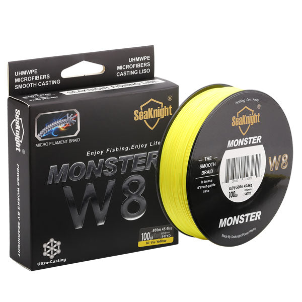 Wide Angle Braided Fishing Line